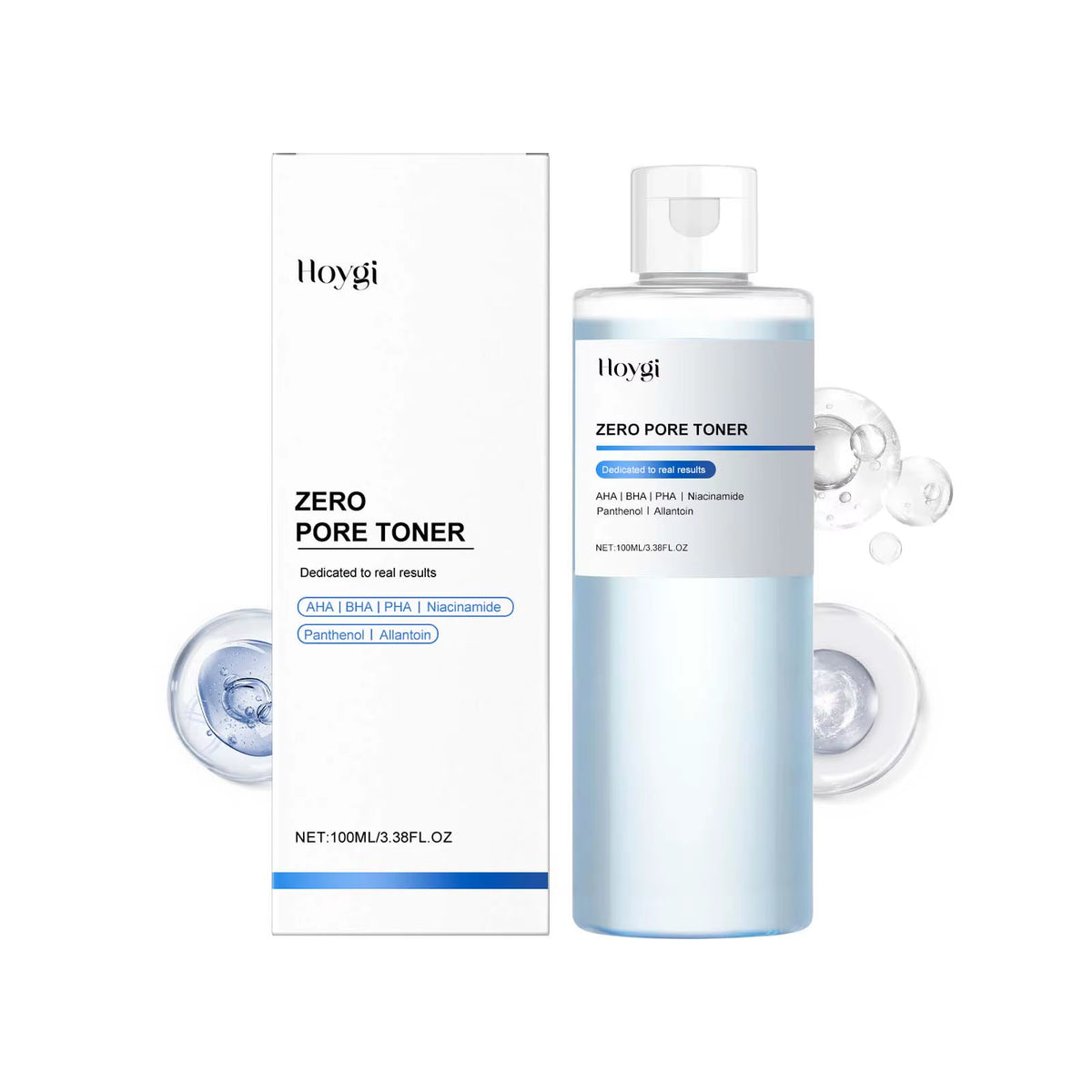 Exfoliating Hydrating Toner Moisturizing Smoothing Brighten Skin Pore Refining Improve Dry Skin Zero Pore Toner Soothing Formula