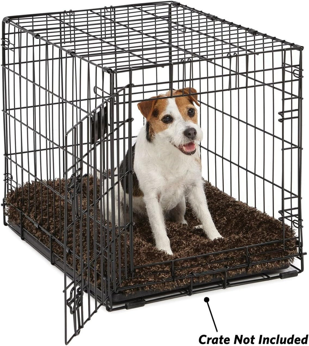 Quiettime Deluxe Coco Chic Pet Bed - Ultra-Soft, Overstuffed, Machine Washable, Designed for 24-Inch Crates