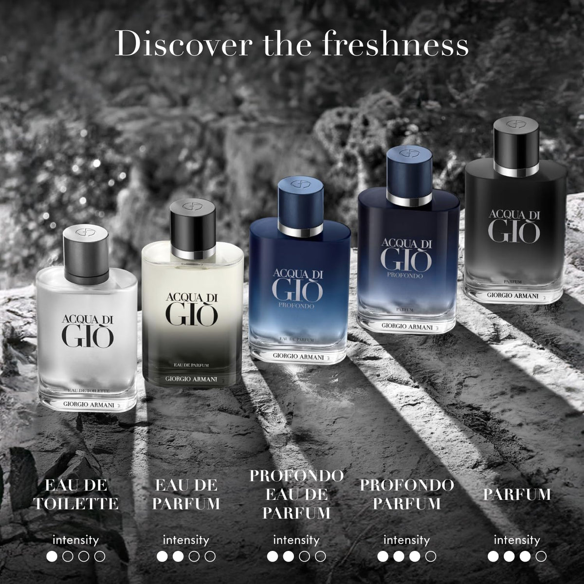 Armani Beauty Acqua Di Giò Profondo Eau De Parfum - Aquatic Mens Cologne