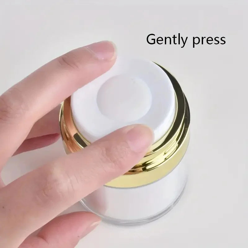 15/30/50Ml Empty Airless Pump Jar Refillable Cream Jar Vacuum Bottle Portable Cream and Lotion Cosmetic Container with Pump
