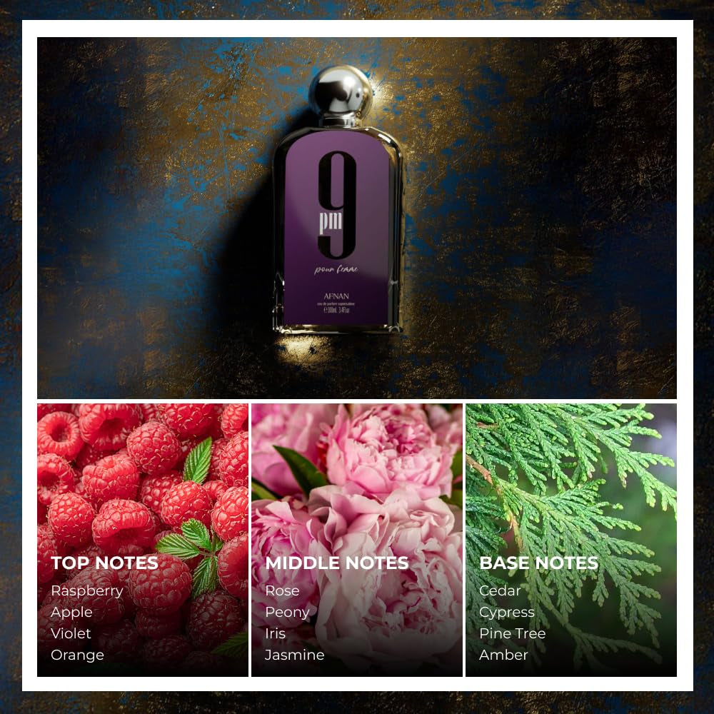 9 PM Pour Femme Eau De Parfum, 3.4 Fl. Oz