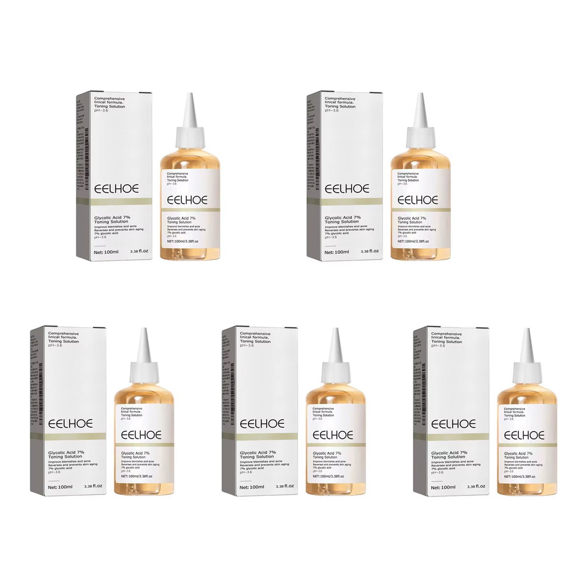 Glycolic Acid 7% Toning Solution Exfoliating Toner Pore Minimizer Skin Smoothing Brightening Even Tone Daily Facial Skincare