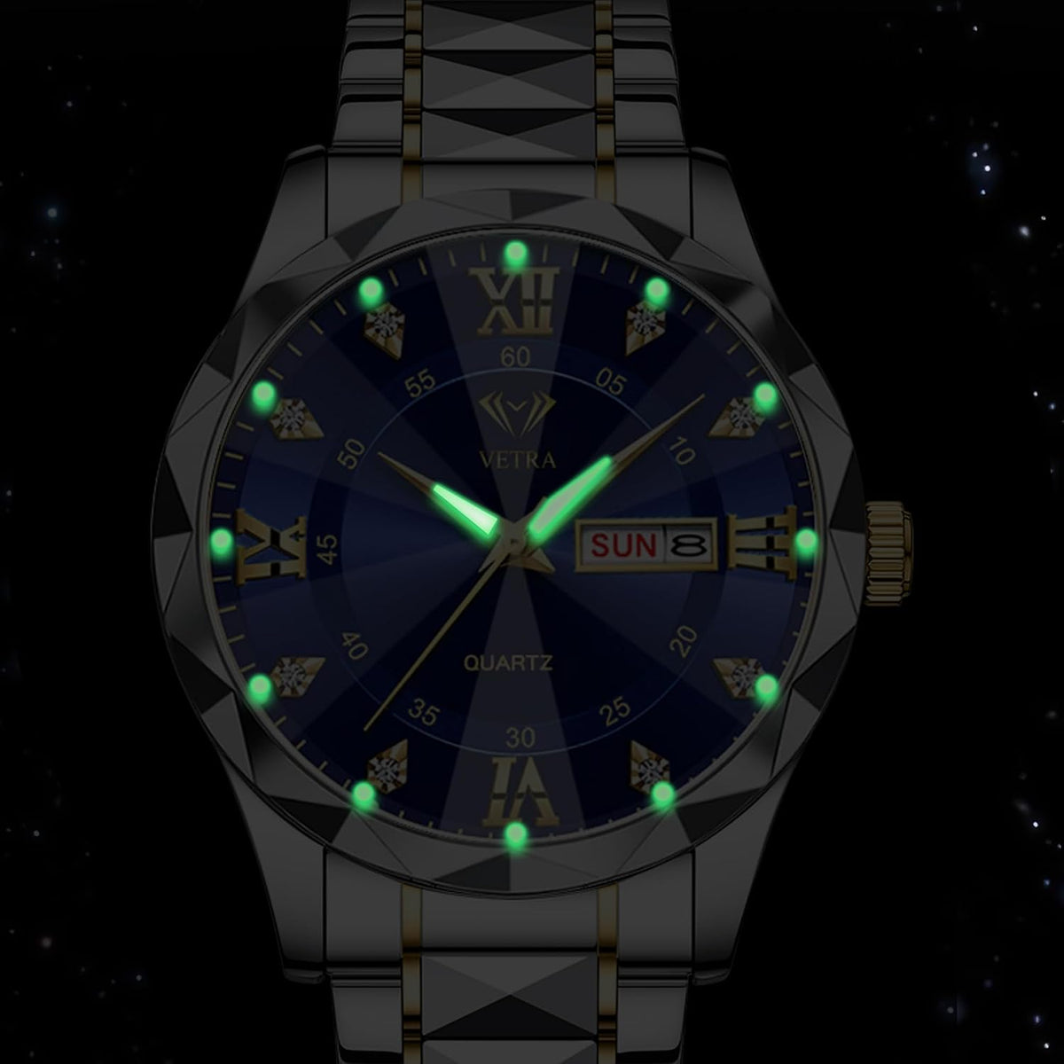 Watches for Men Luxury Diamond Dress Business Classic Wrist Watch