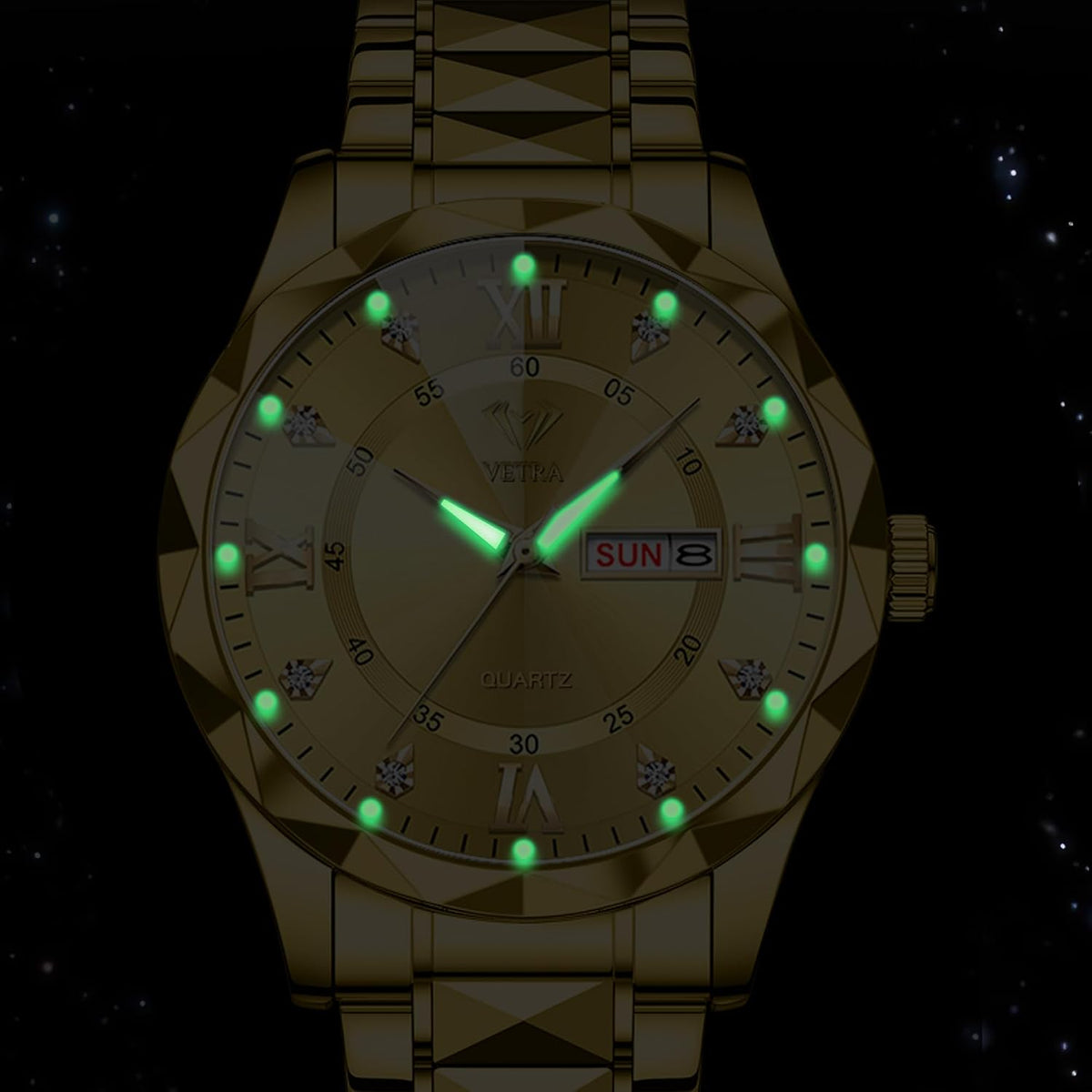 Watches for Men Luxury Diamond Dress Business Classic Wrist Watch