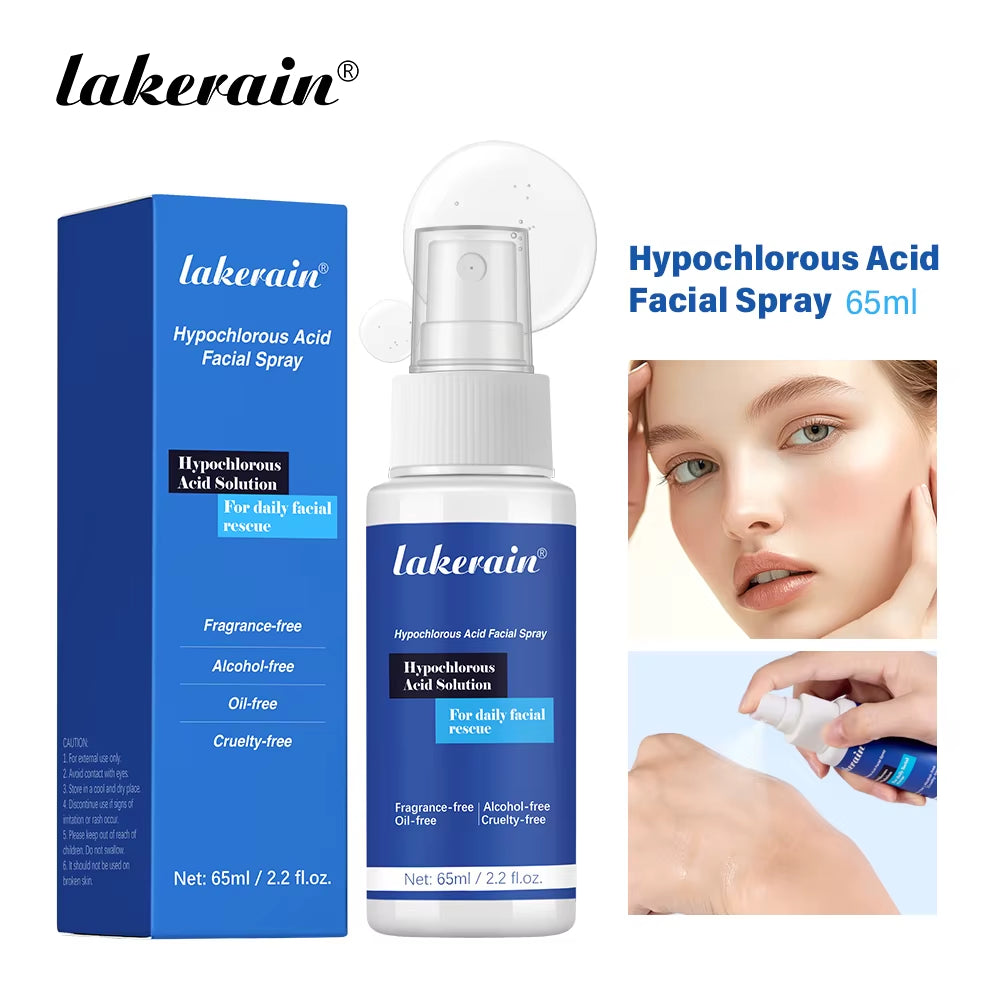 Hypochlorous Acid Facial Spray Reduce Redness Breakouts Soothing for Daily Facial Rescue Calm Redness Skin Care Products