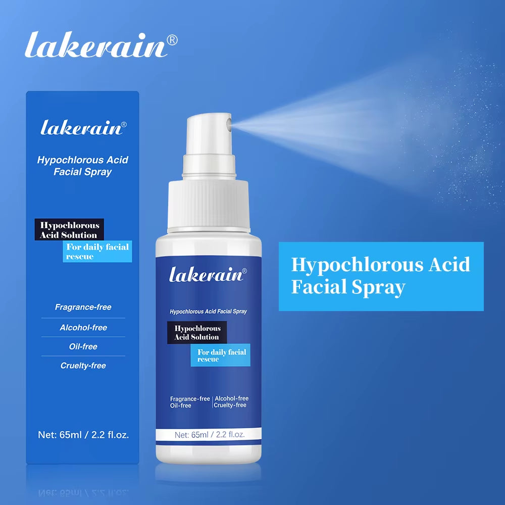 Hypochlorous Acid Facial Spray Reduce Redness Breakouts Soothing for Daily Facial Rescue Calm Redness Skin Care Products
