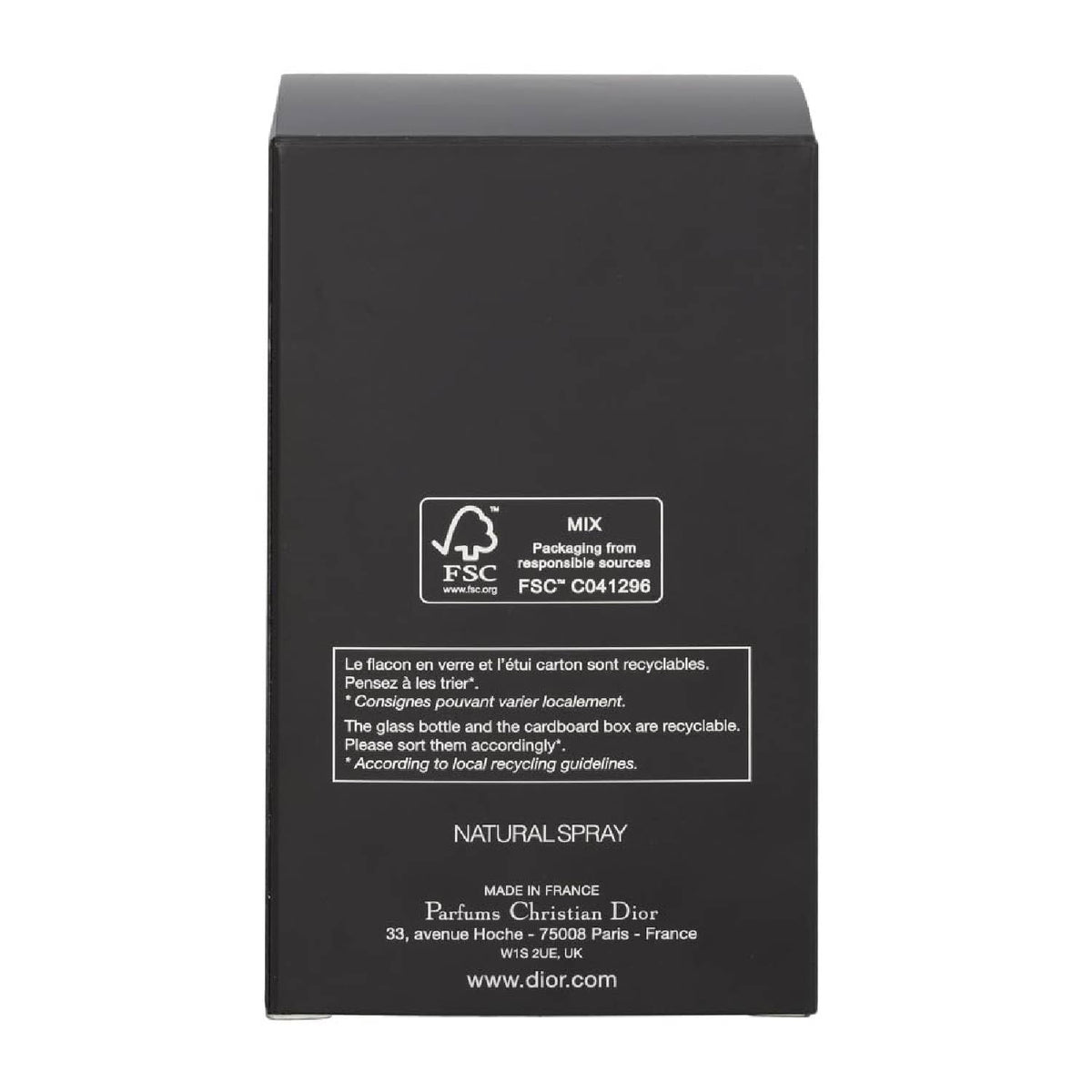 Christian Homme Intense Eau De Parfum Spray for Men, 1.7 Ounce