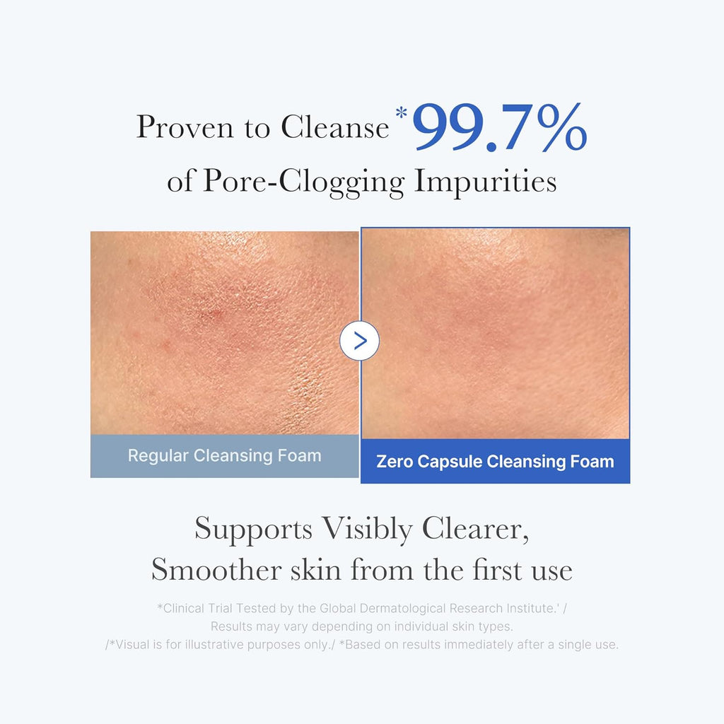 Double Cleansing - Zero Pore Cleansing Oil & Zero Capsule Cleanser