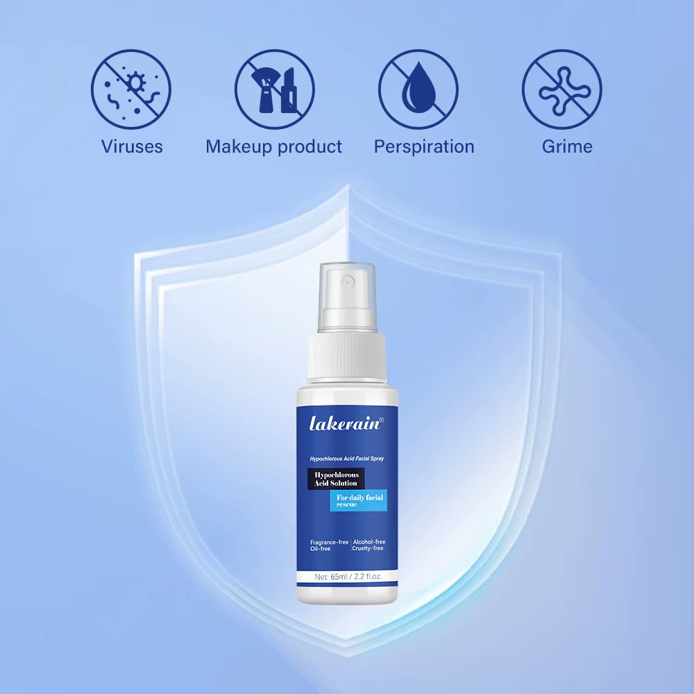 Hypochlorous Acid Facial Spray Reduce Redness Breakouts Soothing for Daily Facial Rescue Calm Redness Skin Care Products